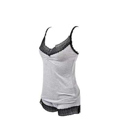 Pyjama Court Femme TWINDAY en Coton