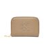 Portefeuille beige femme calvin klein jeans bold-1