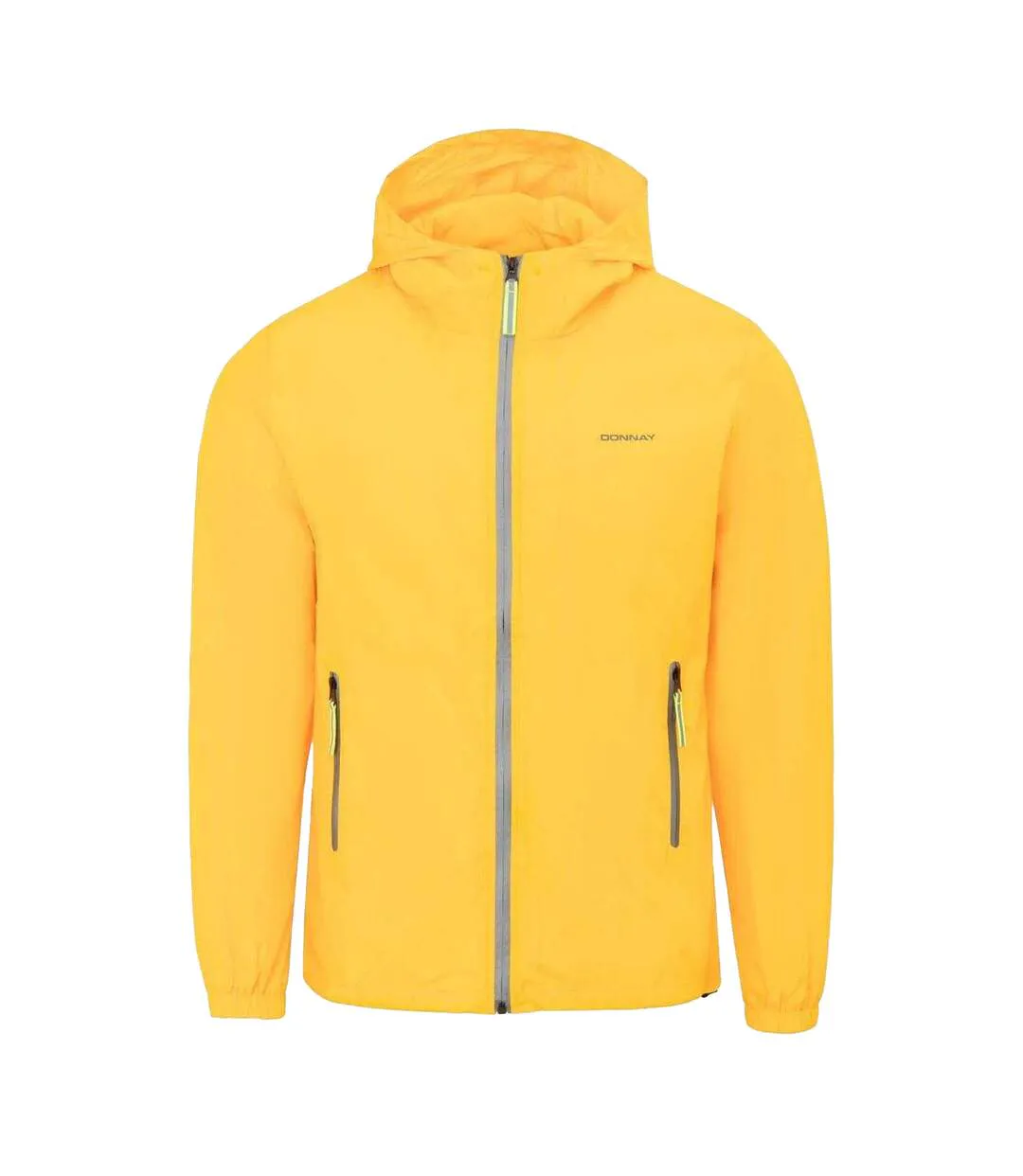 Mens Lightweight Hooded Jacket Yellow Donnay-1