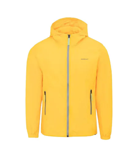 Mens Lightweight Hooded Jacket Yellow Donnay