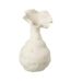 Vase Déco en Céramique Helix 24cm Blanc-1