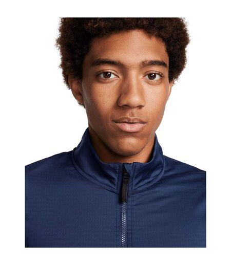 Haut Homme Bleu Nuit Blanc Nike Golf
