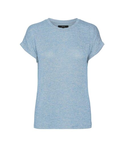 T-Shirt bleu ciel femme vero moda brianna 10291353