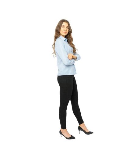Chemisier Marika Femme Bleu Di Selentino