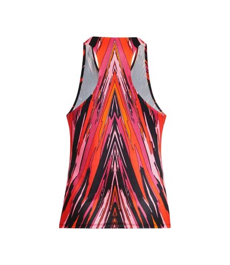 Womens/ladies Pro Runner Tank Top Black Under Armour