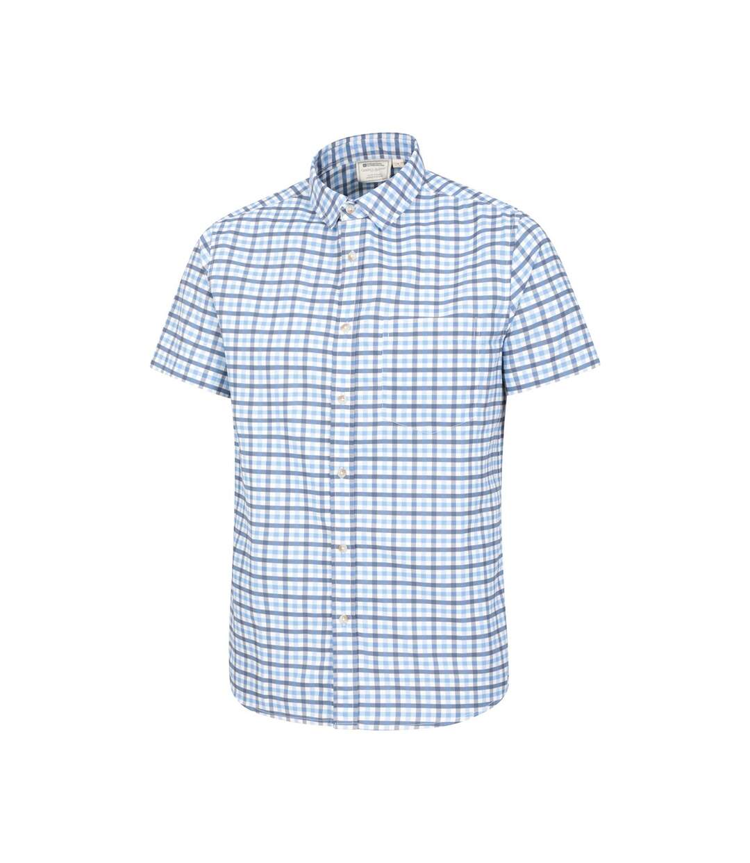 Chemise homme bleu Mountain Warehouse-4