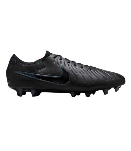 Unisex Adult Tiempo Legend 10 Elite Firm Ground Football Boots Black Green Nike