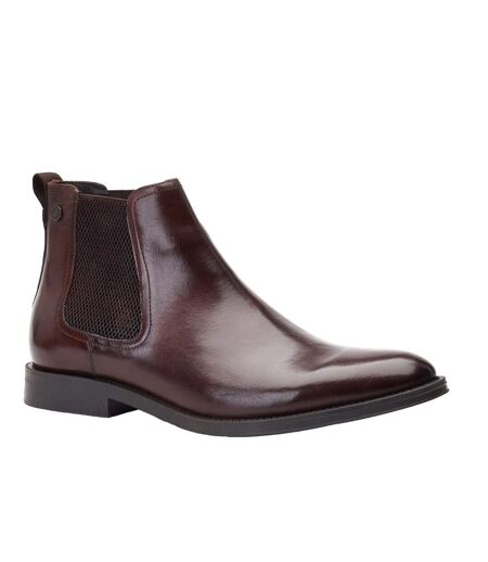 Bottines chelsea bradwell homme marron Base London