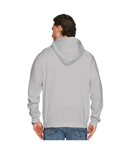 Mens Core Ringspun Cotton Hoodie Lunar Grey Casual Classics