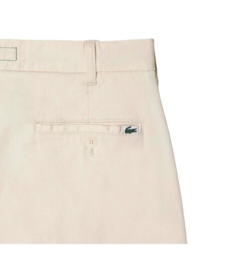 Chino homme crème Lacoste
