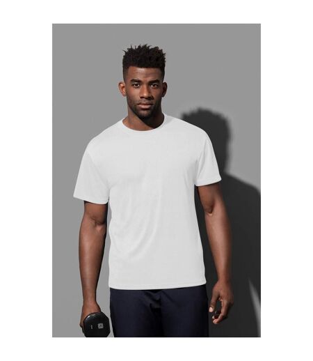 T-shirt Hommes Blanc Stedman
