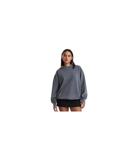 Sweat À Capuche Adulte Gris Délavé Awdis