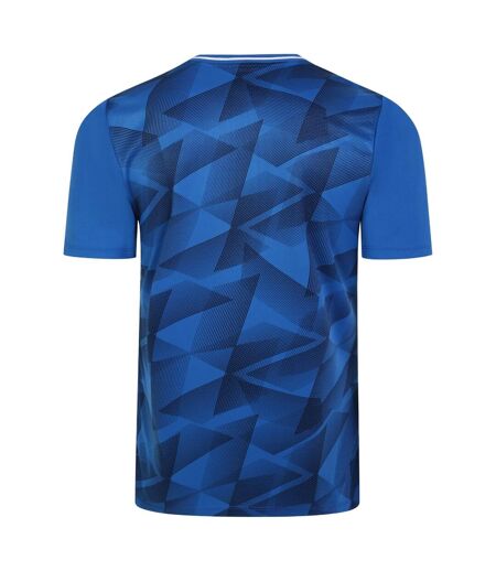 Mens triassic logo short-sleeved jersey royal blue/dark navy Umbro