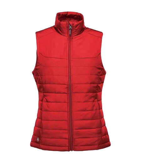 Mens nautilus quilted bodywarmer/gilet red Stormtech