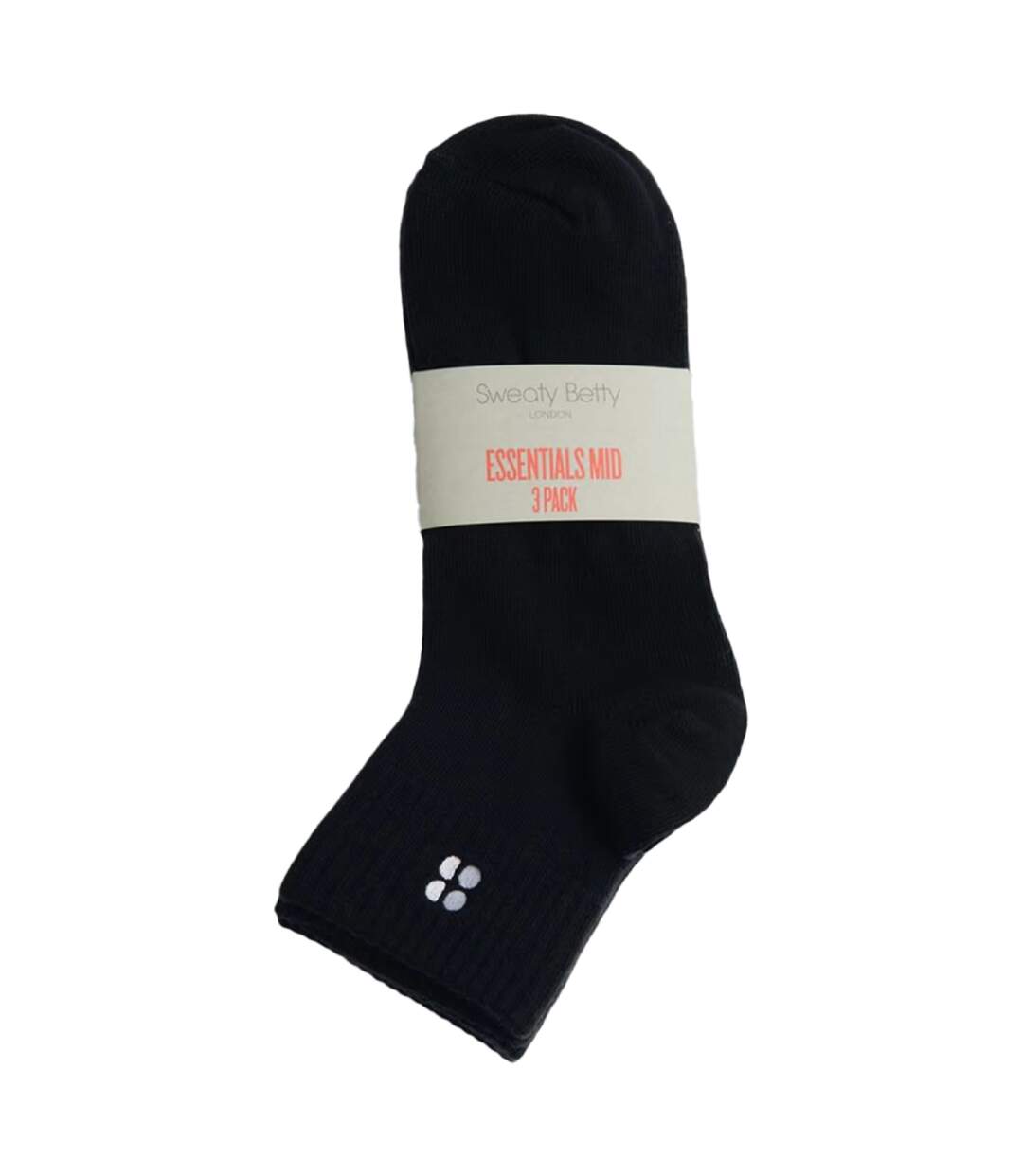 Lot De 3  Chaussettes Essential Femme Noir Sweaty Betty-3