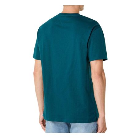 T-shirt Vert Foncé Homme Tommy Hilfiger Signatu - L