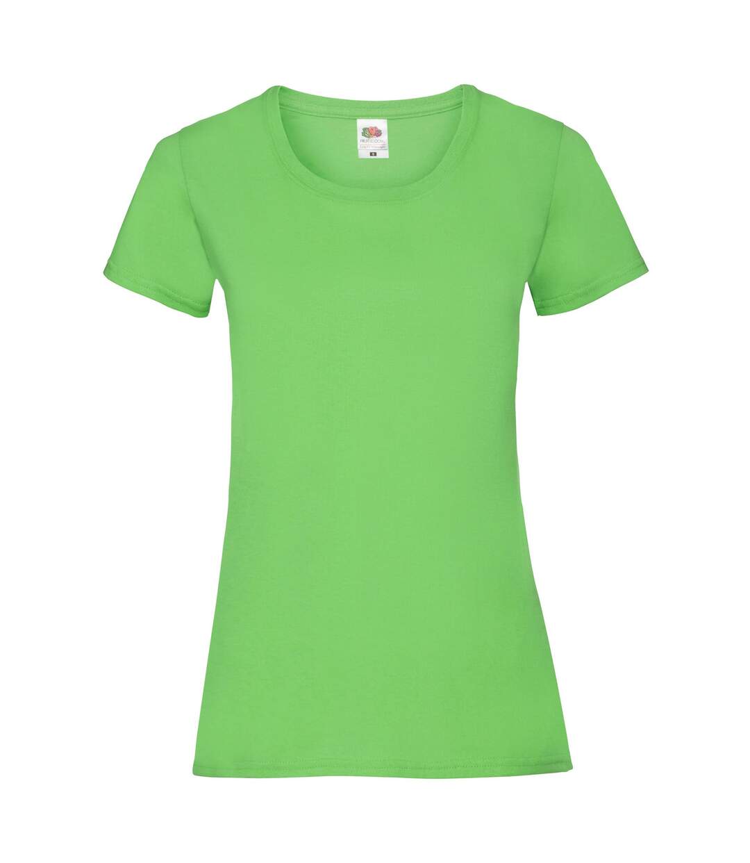 T-shirt Valueweight Femme Vert Citron Fruit Of The Loom-1