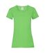 T-shirt Valueweight Femme Vert Citron Fruit Of The Loom-1