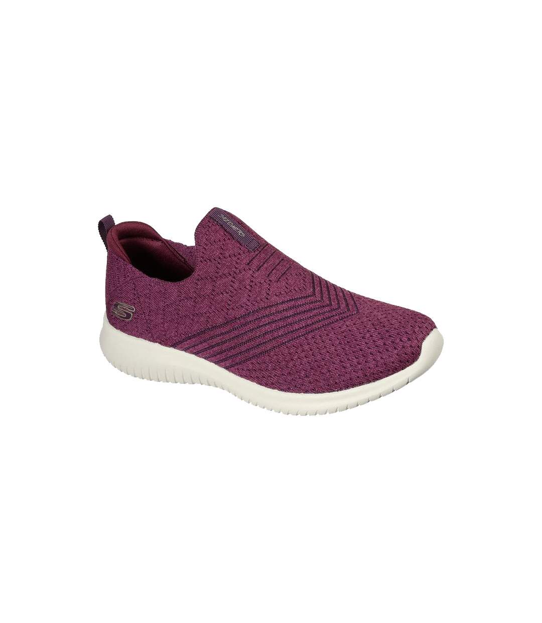 Skechers Womens/Ladies Ultra Flex Delightful Joy Sneakers (Burgundy) - UTFS8253