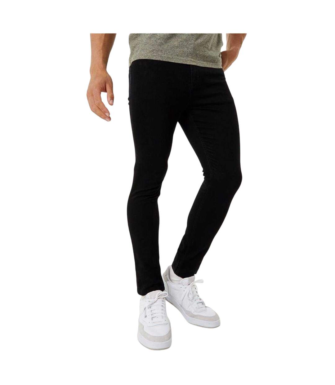 Jean Homme Noir Jack Wills-1