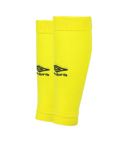 Umbro Mens Leg Sleeves (Safety Yellow/Carbon) - UTUO554