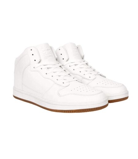 Chaussures montantes alwick homme blanc Crosshatch