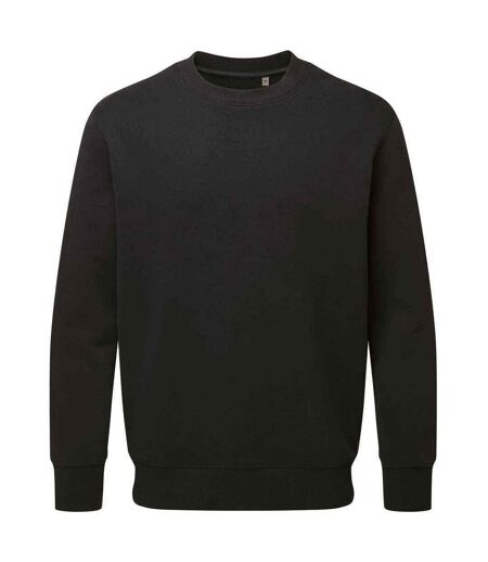 Anthem Unisex Adult Organic Sweatshirt (Black) - UTPC4755