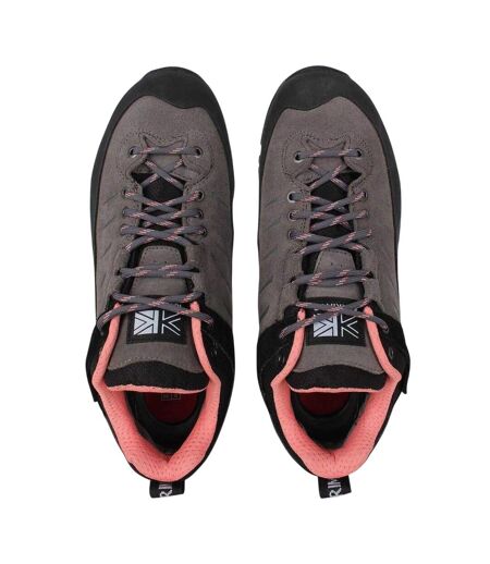 Chaussures De Marche Femme Anthracite Corail Karrimor