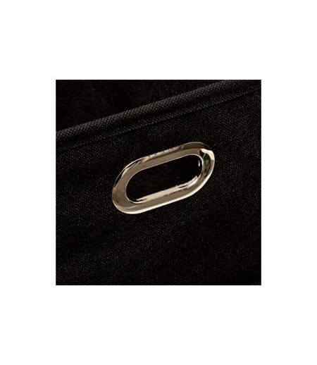 Boîte de Rangement Pliable Premium 15x31cm Noir