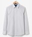 CHALLENGER CH4030 PETITS MOTIFS — Chemise à carreaux manches longues blanc/bleu : l'élégance du pur coton et de la coupe confort-2
