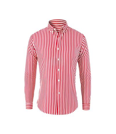 Chemise Rouge/Blanc Homme Best Mountain - L