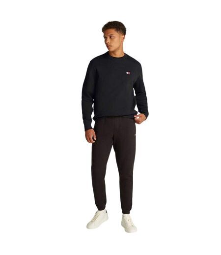 Sweat Motif/style Logo Homme Noir Tommy Jeans