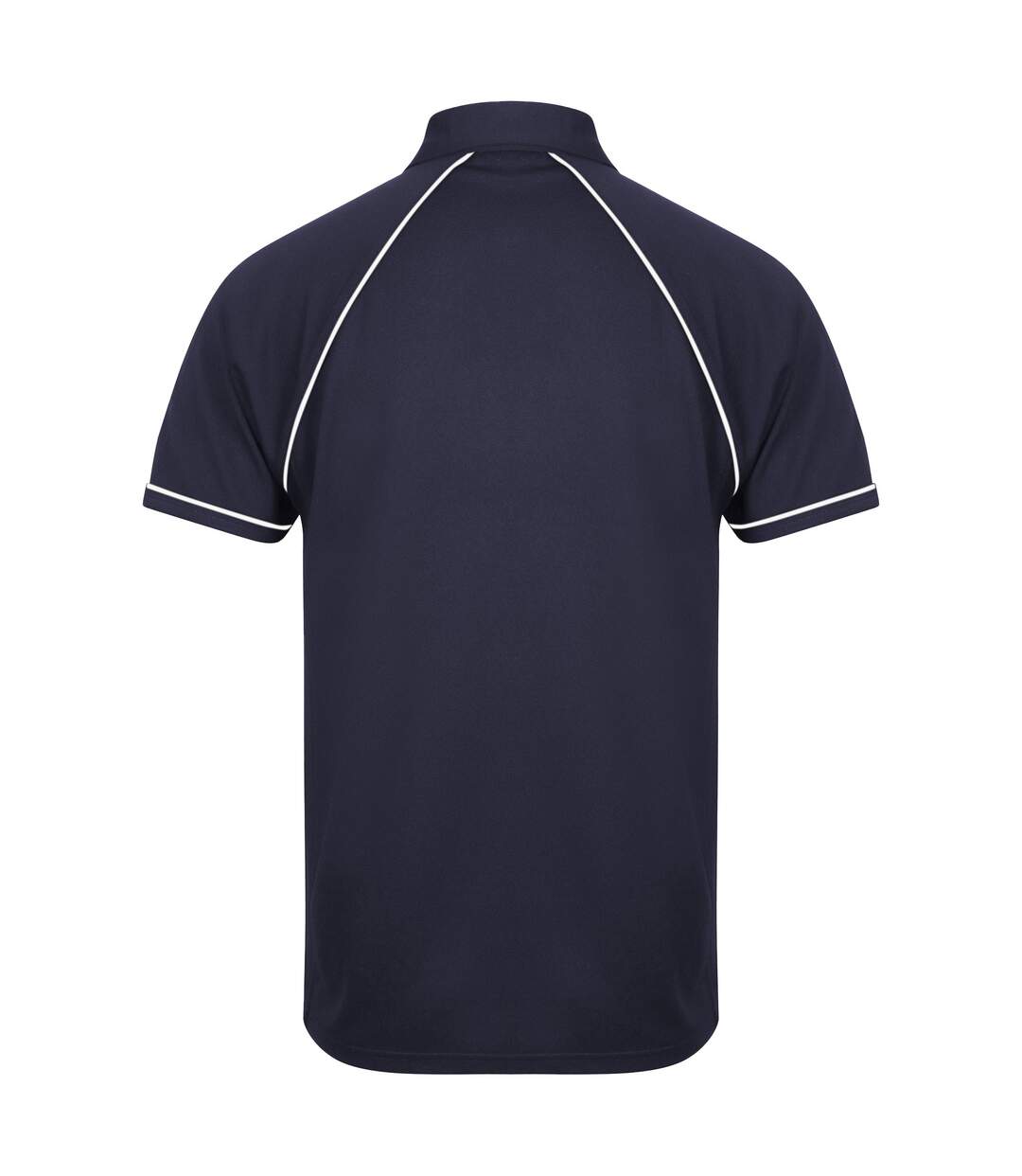 Finden & Hales Mens Piped Performance Sports Polo Shirt (Navy/White) - UTRW427-2