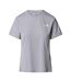 T-shirt Femme Gris Chiné The North Face-1