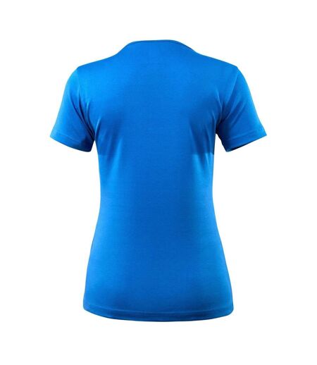 Womens/ladies Crossover Arras T-shirt Azure Blue Mascot