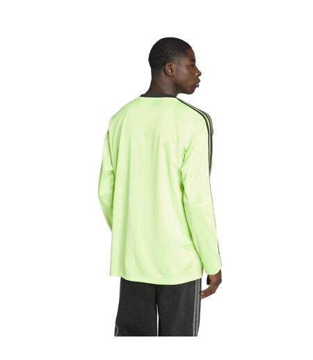 Mens Jacquard Long-sleeved Competition T-shirt Signal Green Adidas
