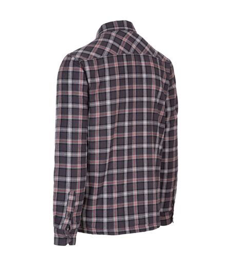 Mens Rapeseed Check Shirt Dark Grey Trespass