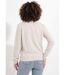 Gilet zippé esprit bomber maille brillante-2
