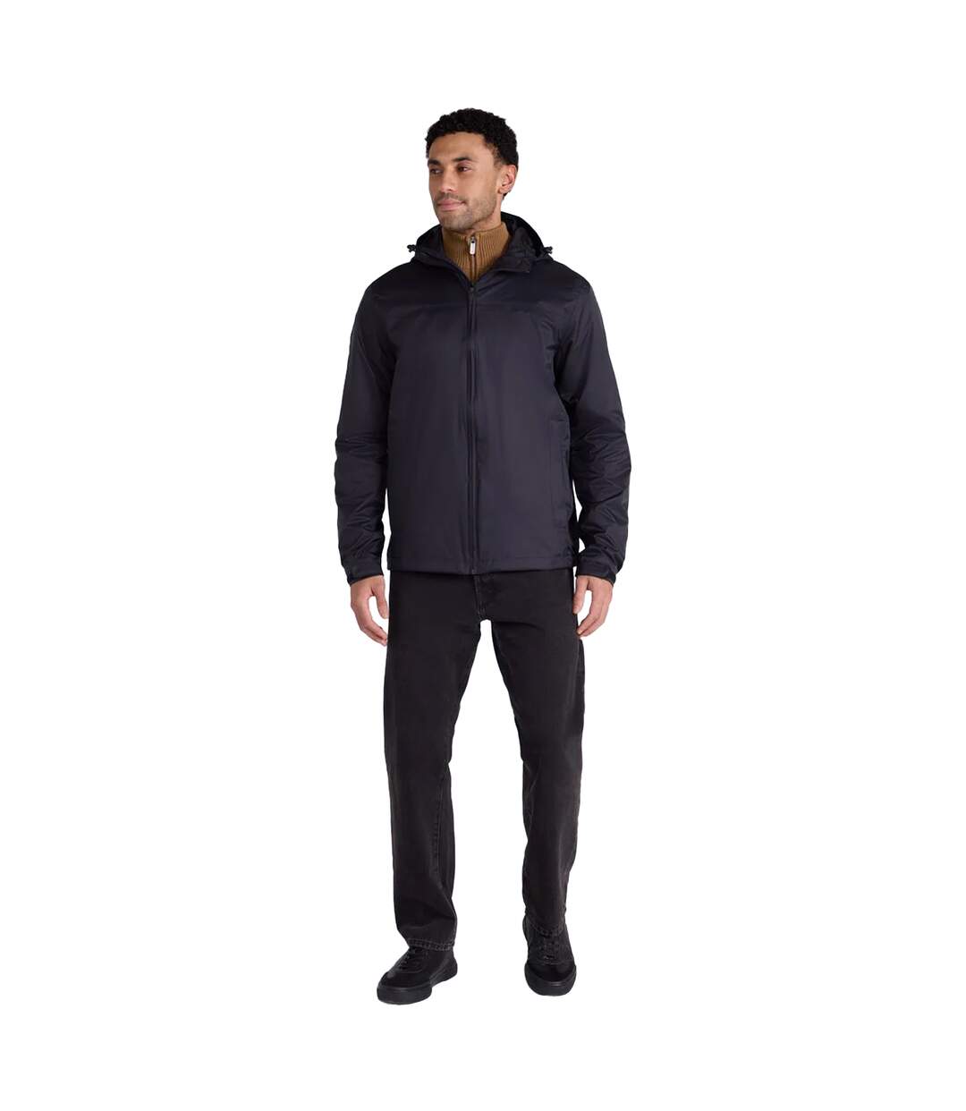 Mens Torrent Lightweight Waterproof Jacket Black Animal-1