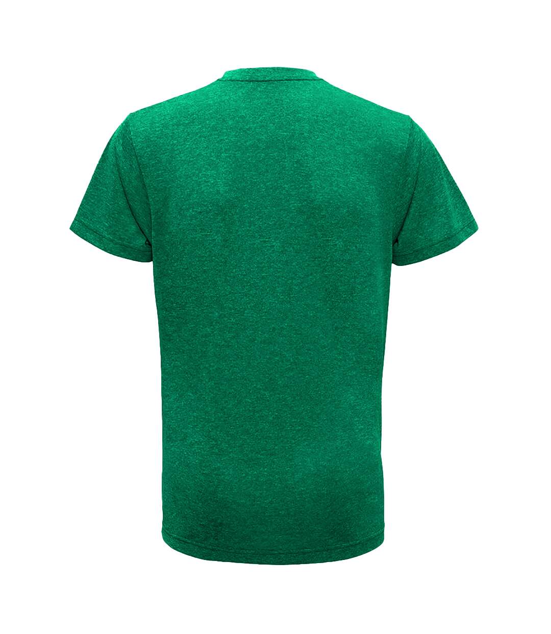 T-shirt de fitness à manches courtes homme mélange de vert forêt et de noir Tri Dri