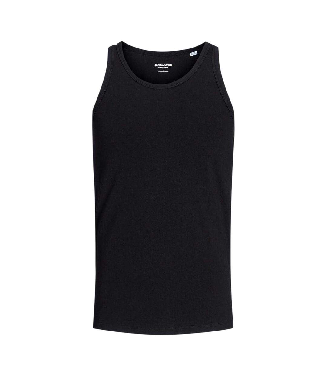 Débardeur Sans Manches Basic Homme Noir Jack And Jones-3