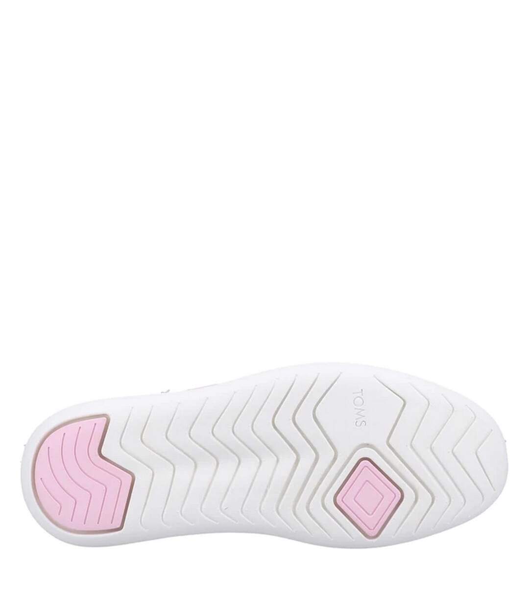 Womens/ladies alpargata mallow slippers pink Toms-4