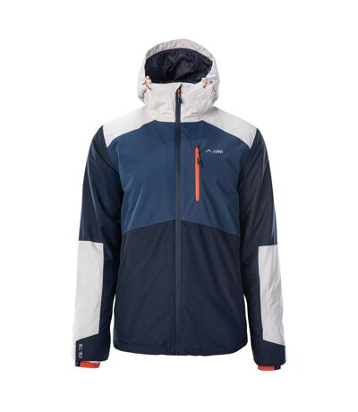 Blouson De Ski Limmen Homme Bleu Sombre Denim Foncé Blanc Argenté Elbrus