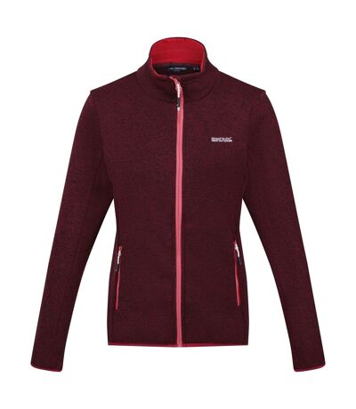 Veste polaire newhill femme bordeaux / rouge foncé Regatta