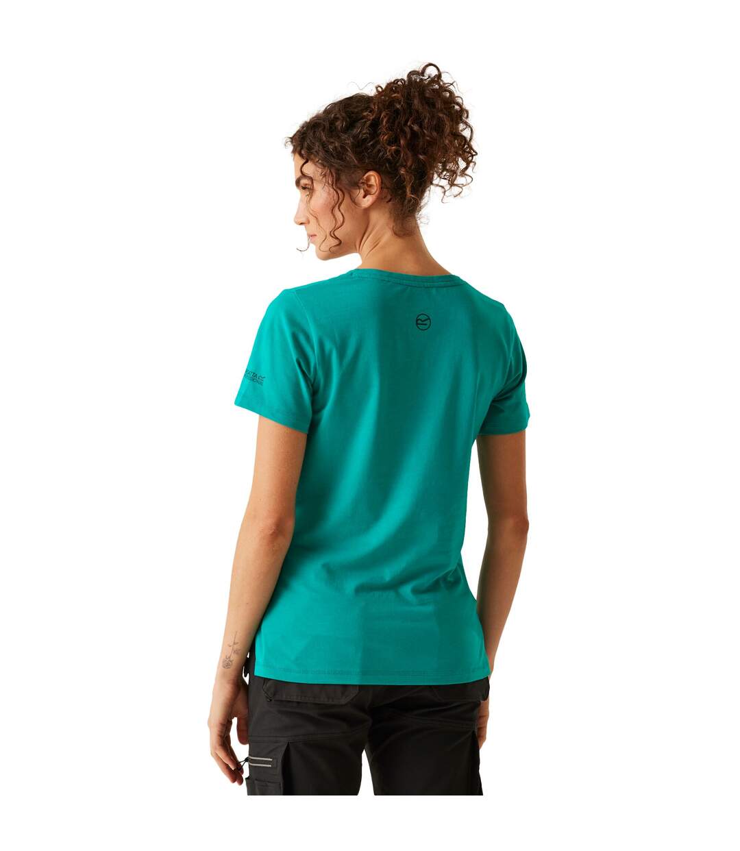 T-shirt ada femme bleu sarcelle Regatta Professional