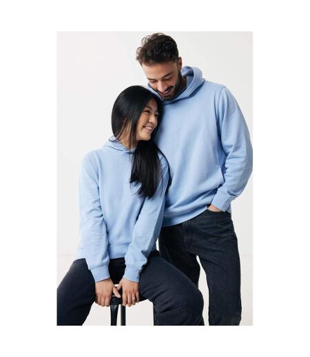 Unisex adult yengo recycled cotton side pocket hoodie burgundy Iqoniq