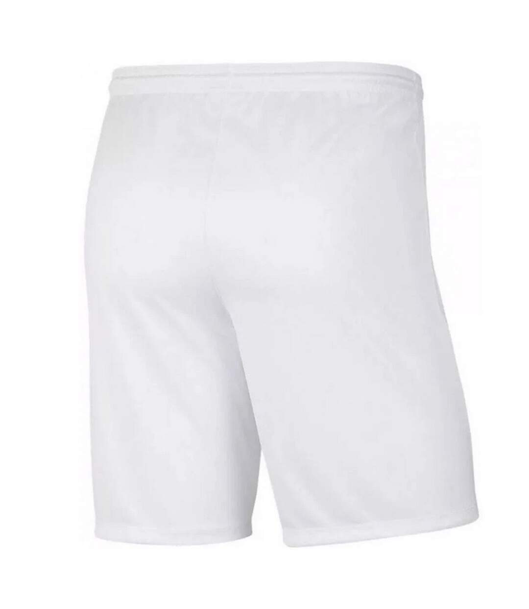 Short De Foot Park Homme Blanc Rouge Nike-3