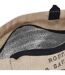 Lunch Bag Fraicheur Isotherme Effet Jute 25cm Beige-3