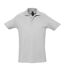 SOLS Mens Spring II Short Sleeve Heavyweight Polo Shirt (Ash) - UTPC320