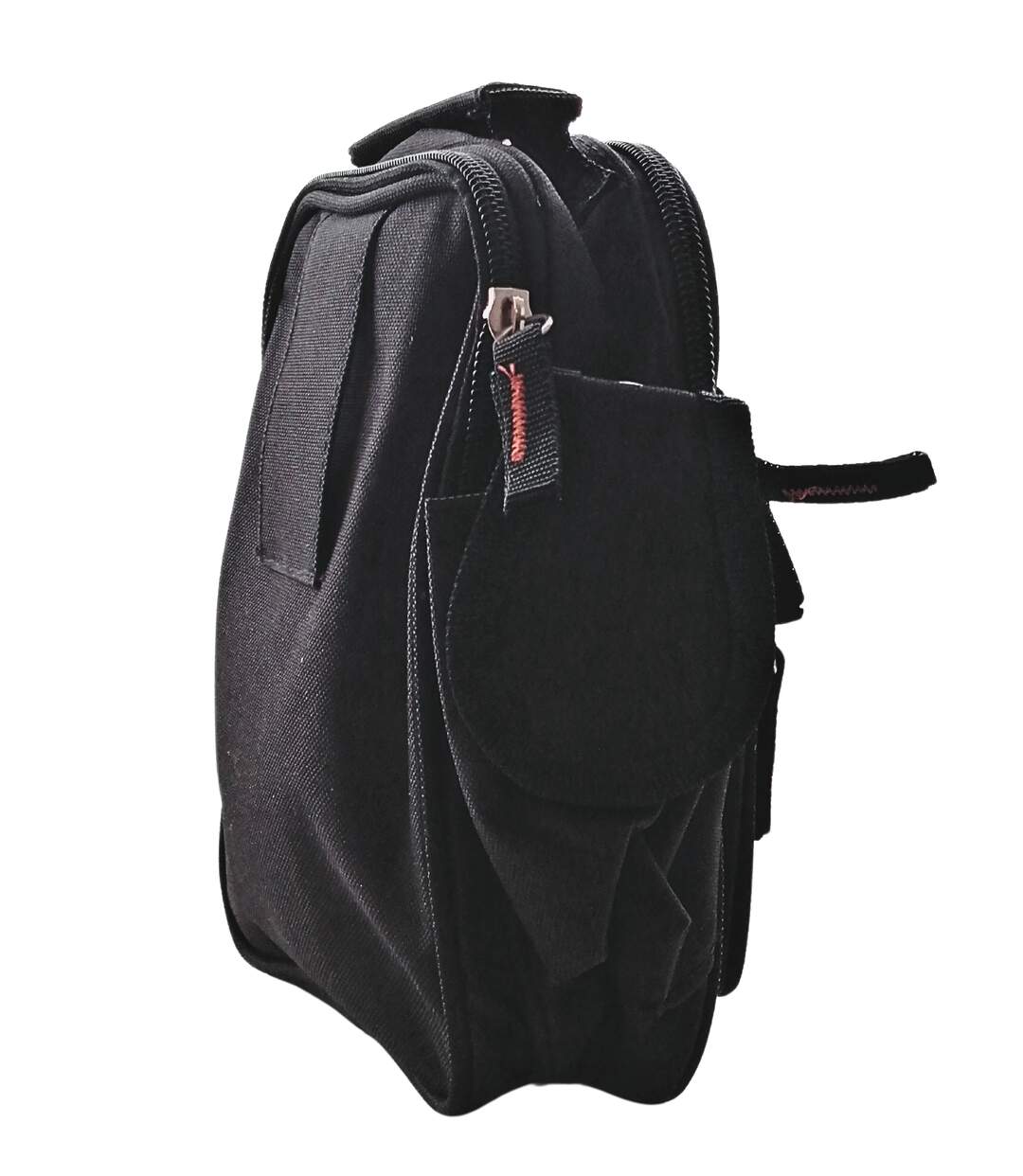 Sacoche Pratique Multi-Poches pour Homme - Synthétique Noir-2